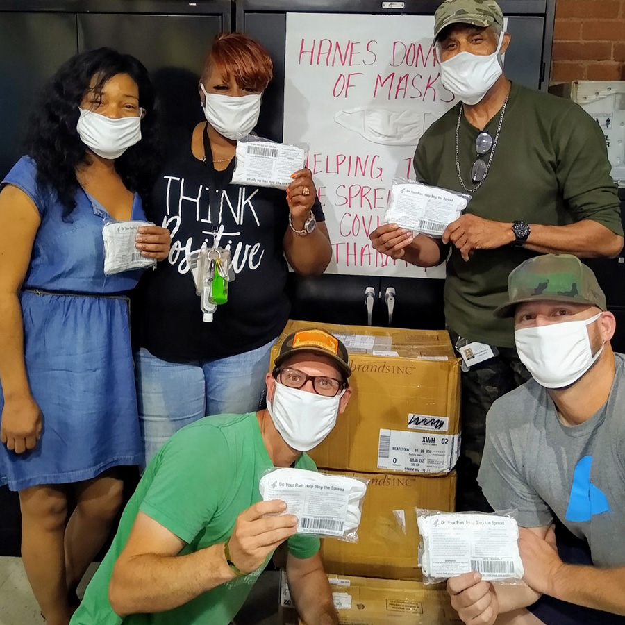 New Hanes #MASKAROUND Campaign Encourages Americans To Wear Face Masks As  Brand Donates 1 Million Masks To Those Experiencing Homelessness – Hanes  For Good